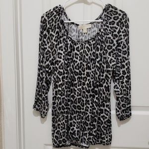 MICHAEL Michael Kors animal print top